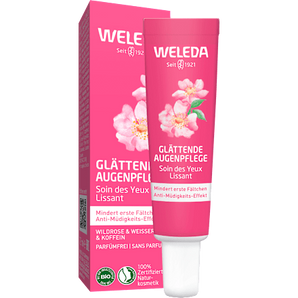 Augencreme glättend Wildrose, 12 ml - VivaVoss