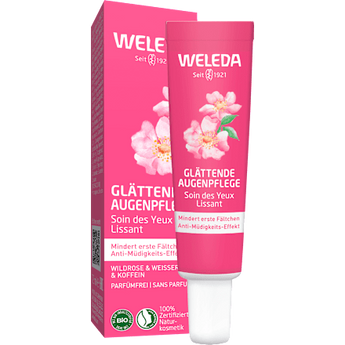 Augencreme glättend Wildrose, 12 ml - VivaVoss