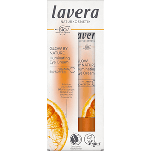 Augencreme Glow by Nature Vitamin C Bio-Koffein lavera NATURKOSMETIK