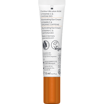 Augencreme Glow by Nature Vitamin C Bio-Koffein lavera NATURKOSMETIK