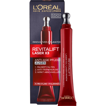 Augencreme Revitalift Laser X3 Anti Age mit Koffein, 15 ml Anti Age by L'ORÉAL PARIS – Available at VivaVoss