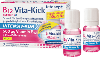 B12 Vita - Kick Intensiv - Kur 500 μg Trinkampullen, 7 St - VivaVoss