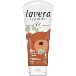 Baby & Kind Waschlotion & Shampoo  lavera NATURKOSMETIK