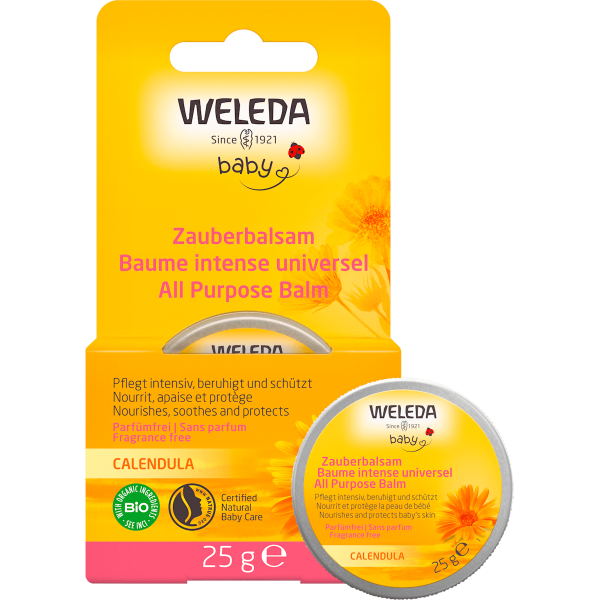 Baby Zauberbalsam Calendula, 25 g - VivaVoss