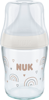 Babyflasche aus Glas Perfect Match, weiß, von Geburt an, 120 ml, 1 St Babyflasche by NUK – Available at VivaVoss