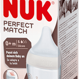 Babyflasche aus Glas Perfect Match, weiß, von Geburt an, 120 ml, 1 St Babyflasche by NUK – Available at VivaVoss