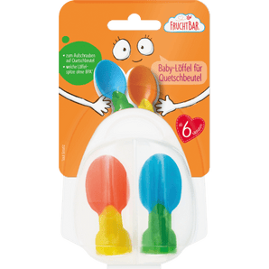 Babylöffel für Quetschbeutel, ab dem 6.Monat, 2 St Quetschie by FruchtBar – Available at VivaVoss