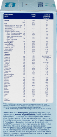 Folgemilch 2 nach dem 6. Monat, 500 g