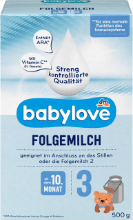 Folgemilch 3 ab dem 10. Monat, 500 g