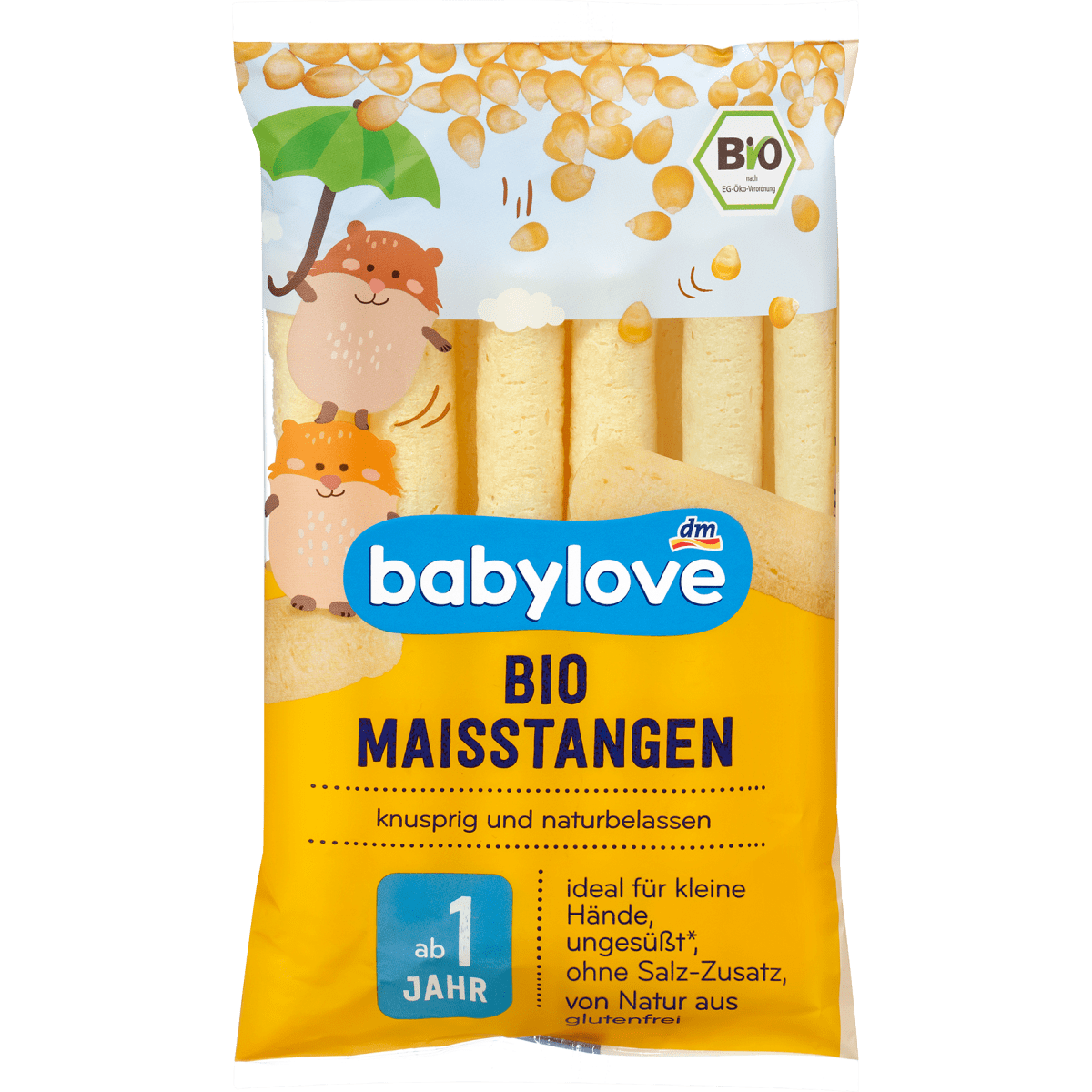 Kindersnack Maisstangen,  ab 1 Jahr, 30 g