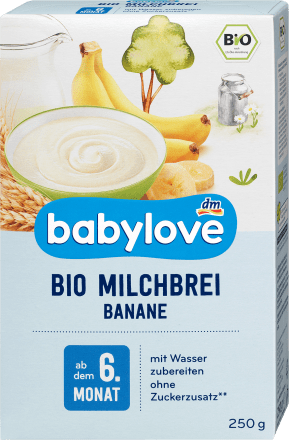 Milchbrei Banane ab dem 6. Monat, 250 g