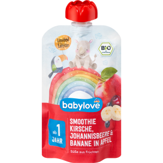 Smoothie (Apfel, Banane, Kirsche, Johannisbeere), 100 g