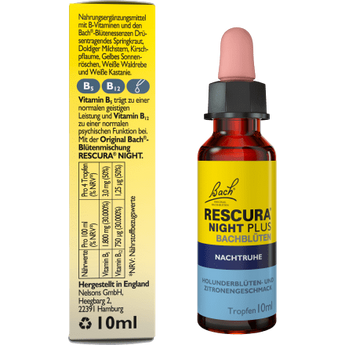 Bachblüten Nachtruhe Tropfen, 10 ml - VivaVoss