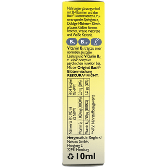 Bachblüten Nachtruhe Tropfen, 10 ml - VivaVoss