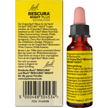 Bachblüten Nachtruhe Tropfen, 10 ml - VivaVoss