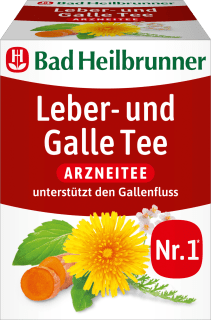 Arzneitee, Leber- & galle Tee (8 Beutel), 14 g