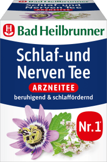 Arzneitee, Schlaf- & Nerven Tee (8 Beutel), 14 g