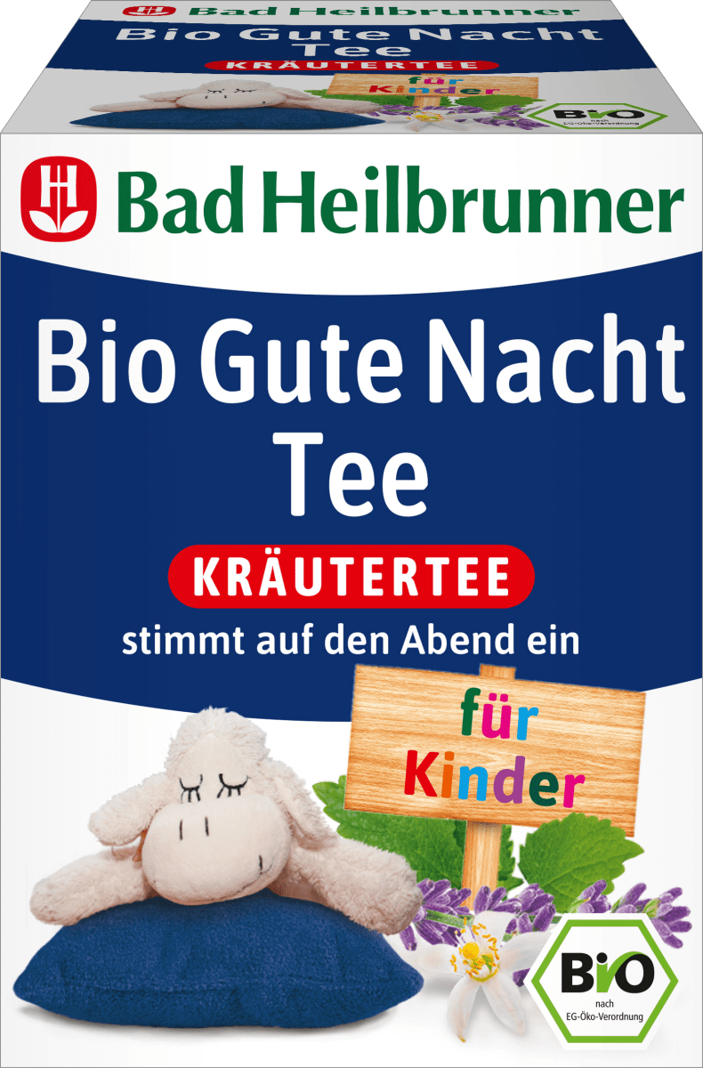 Kindertee, Gute Nacht Tee (8 Beutel), 14 g