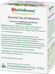 Kräutertee "Einschlaftee mit Melatonin" (12 Beutel), 27,12 g