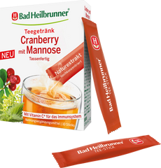 Cranberry tea drink with mannose (10 pieces), 12 g