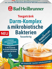 Teegetränk Darm-Komplex & mikrobiotische Bakterien (10 Stück), 10 g