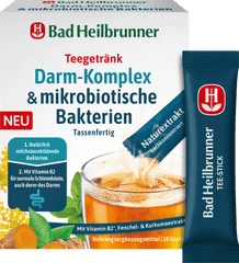 Teegetränk Darm-Komplex & mikrobiotische Bakterien (10 Stück), 10 g