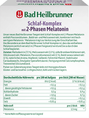 Teegetränk Schlaf-Komplex mit 2-Phasen Melatonin (10 Stück), 10 g