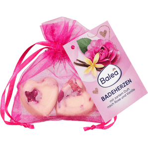 Badeherzen Rose - Vanille, 36 g Balea, Pflege & Parfum,Körperpflege,Badezusatz & Badesalz by Balea – Available at VivaVoss