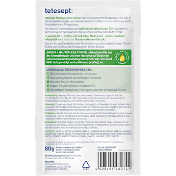Badesalz Anti Stress tetesept