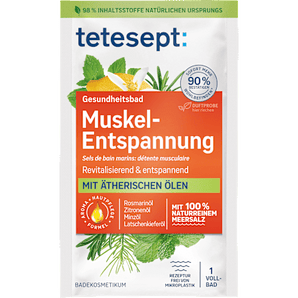 Badesalz Muskel-Entspannung tetesept