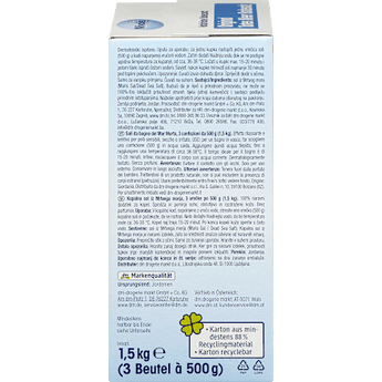 Badesalz Original Totes Meer (3x500 g) Mivolis