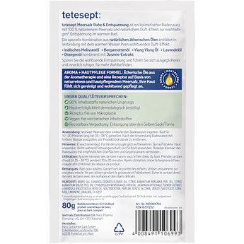 Badesalz Ruhe & Entspannung tetesept