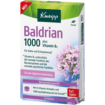 Baldrian 1000 Tabletten 30 St, 15 g - VivaVoss