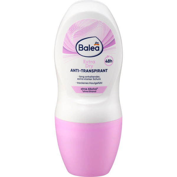 Balea Deo Roll-on Extra Dry – 48h protection, vegan – VivaVoss