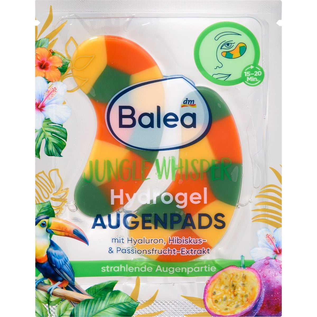 Augenpads Perlmutt (1 Paar), Jungle Whisper, 2 St