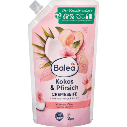 Cremeseife Pfirsich & Kokos NF, 500 ml