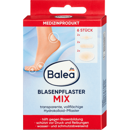 Blasenpflaster Mix, 6 St Medizinprodukt