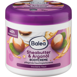 Body Cream Shea Butter &amp; Argan Oil, 500 ml
