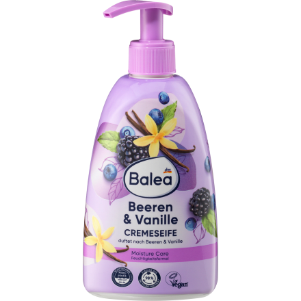 Cremeseife Beeren & Vanille, 500 ml