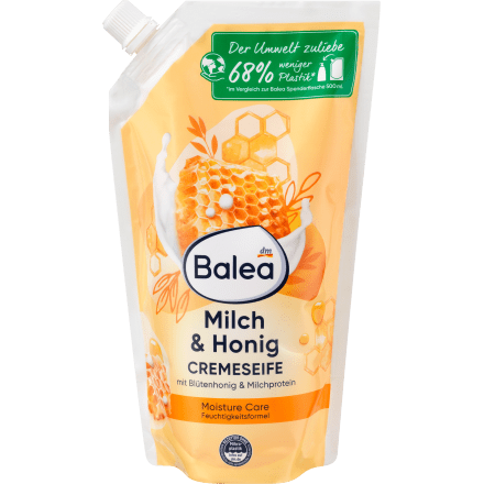 Cremeseife Milch & Honig, Nachfüllpack, 500 ml