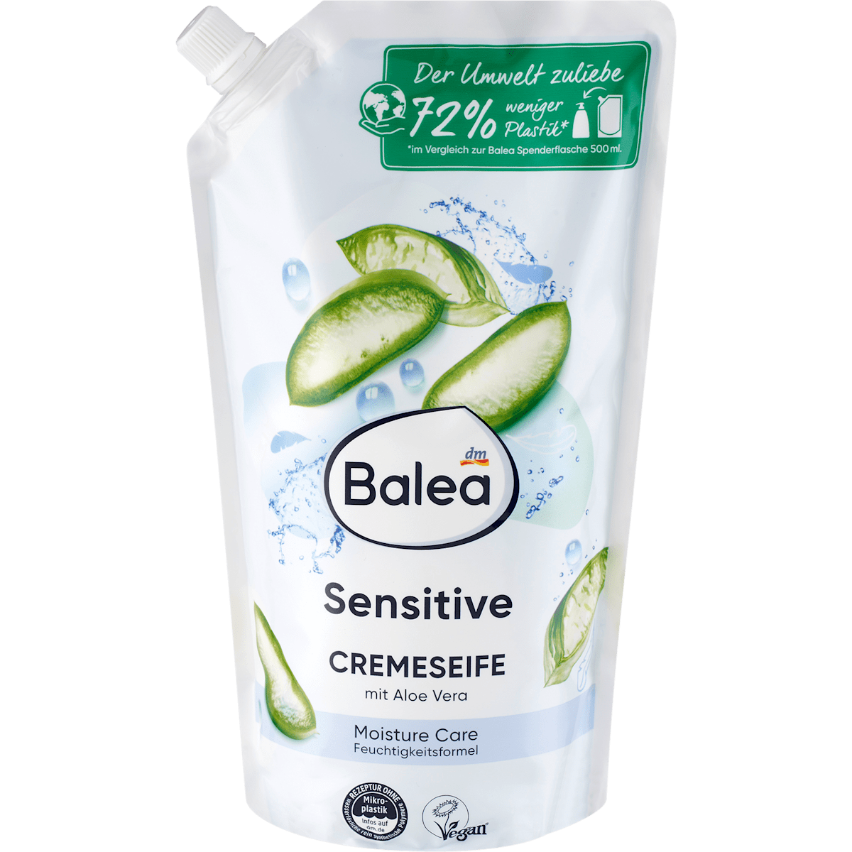 Cremeseife Sensitive Nachfüllpack, 850 ml