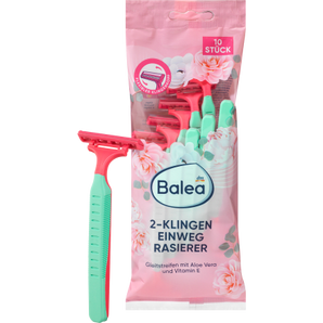 Disposable Razor 2-Blades, 10 pcs