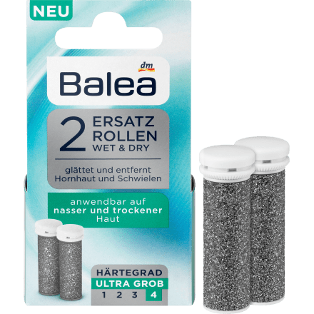 Ersatzrollen Hornhautentferner (Stufe 4) ultra grob, 2 St