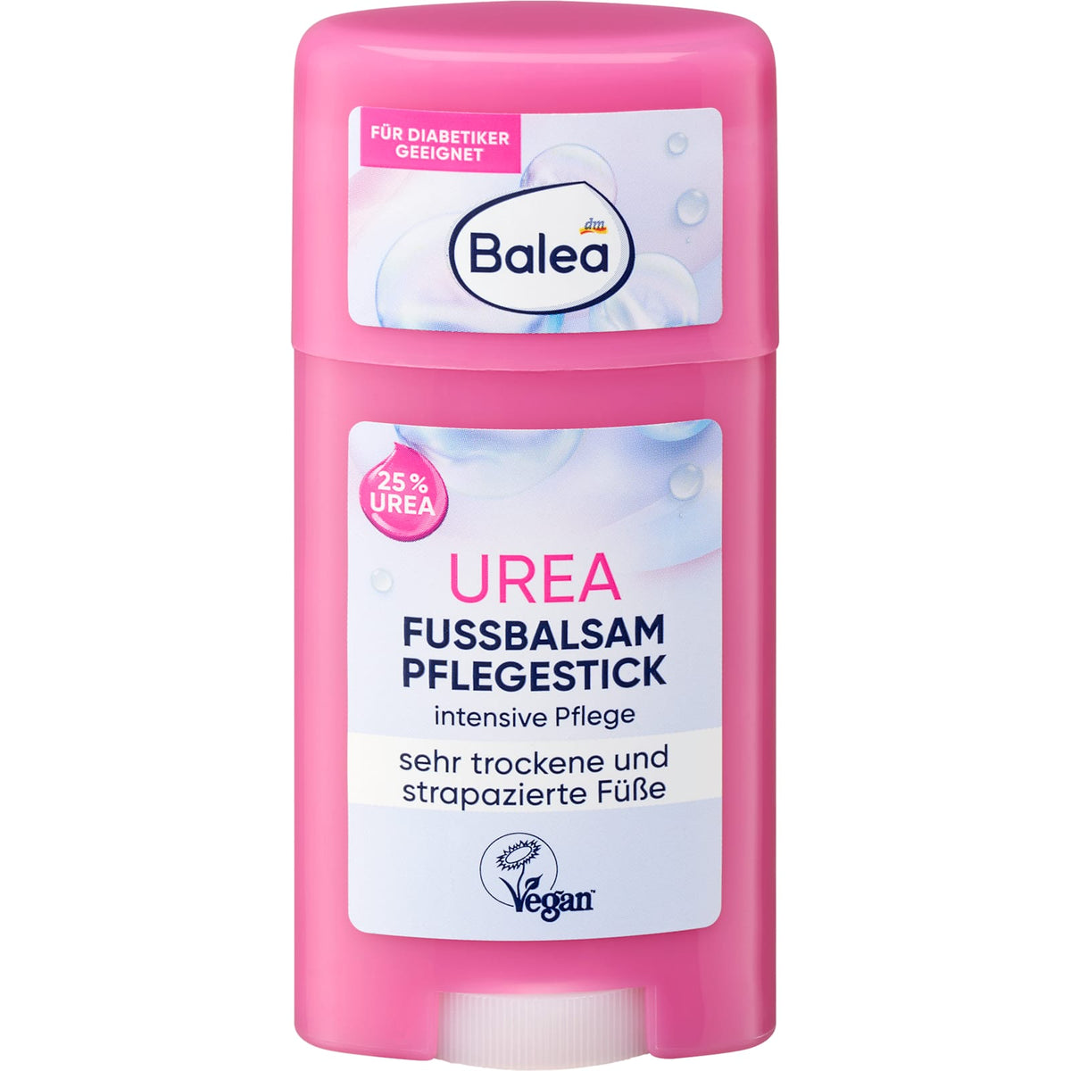 Fußcreme, Fußbalsam Stick Urea, 50 g
