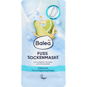 Fußmaske Socken, intensive Feuchtigkeitspflege (1 Paar), 2 St