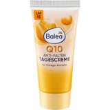 Gesichtscreme Anti-Falten Q10 LSF 15, Reisegröße, 15 ml