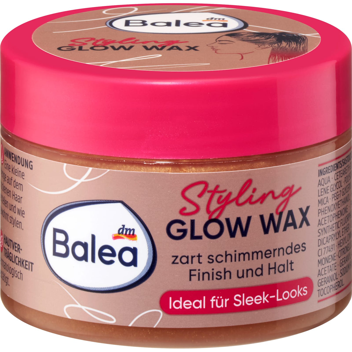 Haarwachs Glow Wax, 75 ml
