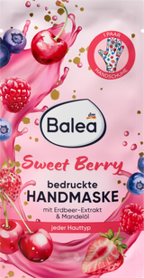 Handmaske Sweet Berry bedruckt (1 Paar), 2 St