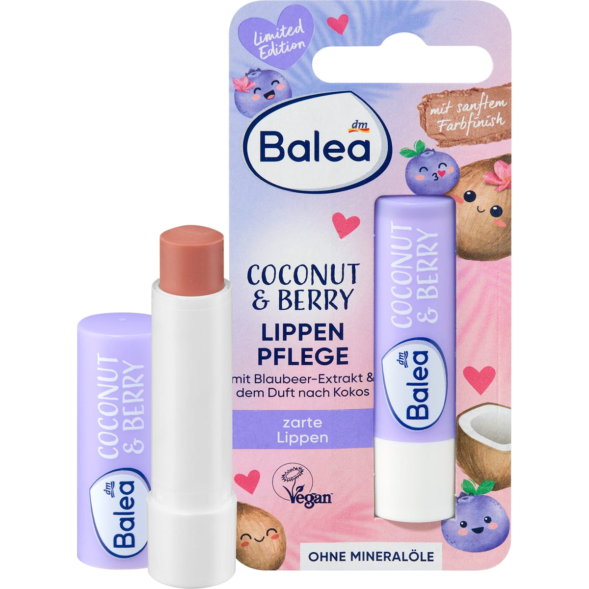 Lippenpflege Coconut & Berry, 4,8 g