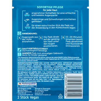 Blaue Rückseite einer Balea MEN precision5 Body Rasierklingen-Verpackung mit acht Ersatzklingen und Produktinformationen.